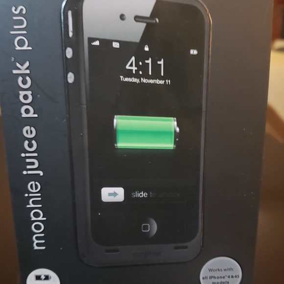 Mophie juice pack plus rechargeable battery case - Picture 4 of 5